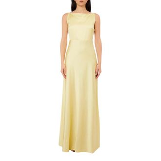 Liu Jo Dress - Dames - Avondkleed - Geel - XL - Kleedjes