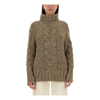 Kiton Dames, Truien, Bruin, Maat: M