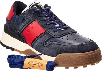 Tod's TodS Leather & Suede Sneaker