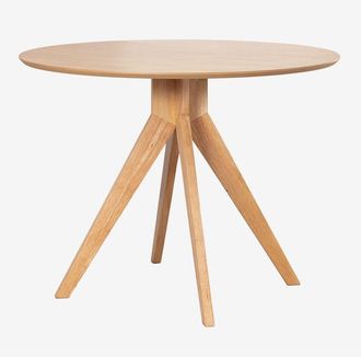 Sklum Sklum - Mesa de comedor redonda Ø100 cm en madera Sekiz