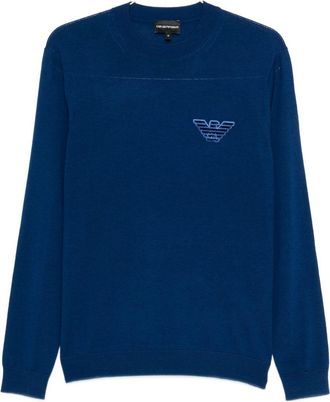 Emporio Armani Wool Crewneck Jumper