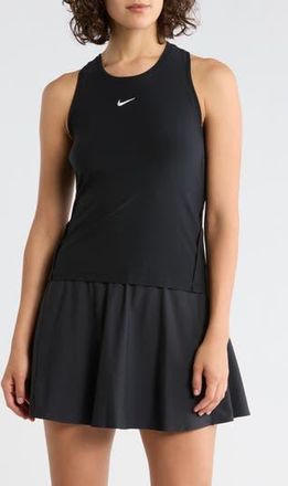 Nike Victory Dri-FIT Tennis Tank in 010 010 Black/white at Nordstrom Rack, Size X-Small