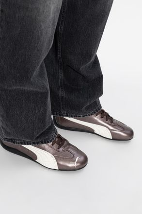 Puma Speedcat Metallic Sports Shoes, Womens, Brown