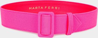 Marta Ferri Wool Crepe Belt Size: M/L