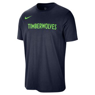 Nike Minnesota Timberwolves Essentials Nike Mens NBA T-Shirt in Blue | HQ9057-419