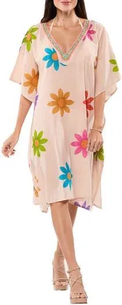 Ranee&rsquo;s Cover-Up Caftan in Pink Multi at Nordstrom Rack