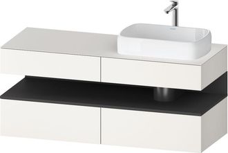 Duravit Qatego Consola Mueble Bajo Lavabo, 2 Extensiones, 2 - Duravit