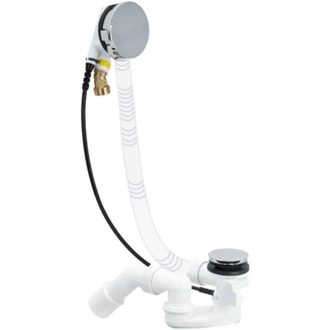 Villeroy & Boch Accesorios - Juego De Desag&uuml;e Y Rebosadero Para Ba&ntilde;era Con Llenado, Cromo U90960361