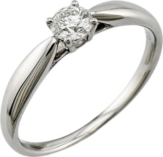 Tiffany & Co. Silver Platinum 950 Band Ring (Pre-Owned)