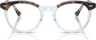 Ray-Ban Eagle Eye 51mm Square Optical Glasses in Dk Havana at Nordstrom