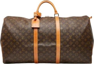 Louis Vuitton Pre-owned Weekend Bags, female, Brown, Size: ONE SIZE Pre-owned Vintage Weekend Bag