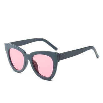 Generic Large Frame Sunglasses Men Women Outdoor Vacation Sports Sun Glasses(Pink)