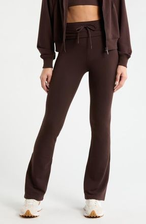 Zella Weekend French Terry Pants in Brown Mole at Nordstrom, Size X-Large