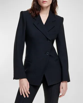 Smythe 20th Anniversary Asymmetrical Blazer