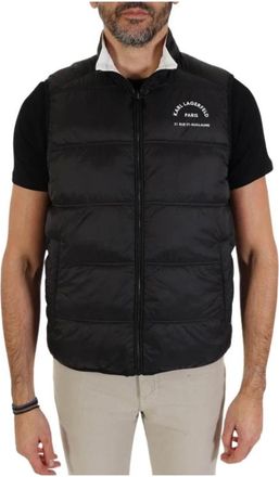 Karl Lagerfeld Heren, Jassen, Zwart, Maat: 3XL