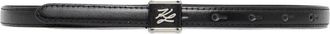 Karl Lagerfeld K/Autograph Riem - Dames - Accessoires - Zwart - Maat: 75 CM Leer