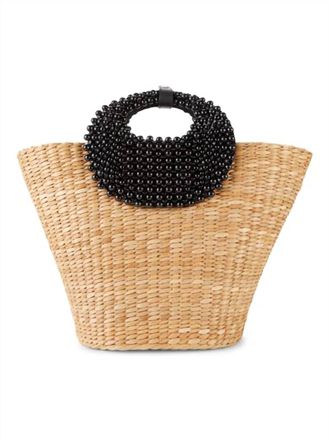 Aran&aacute;z Womens Pebble Tote Bag In Beige