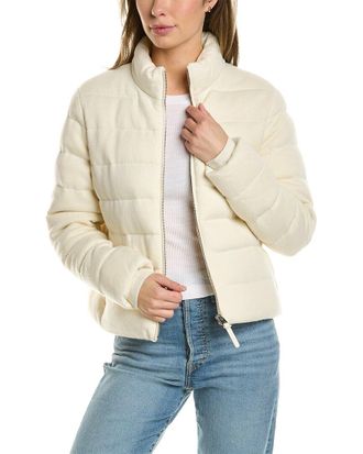 Mackage Melia Wool & Cashmere-Blend Down Jacket