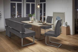 HOME AFFAIRE Eckbank »Rab« in 2 Breiten (180 oder 200 cm), Bezug in verschiedenen Qualitäten