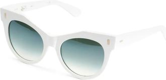 Kàdor Occhiali da sole Kelly cat-eye - Bianco
