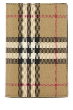 Burberry Printed Canvas Wallet