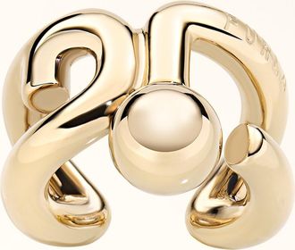 Furla Mianuvola Earcuff Color Oro Oro Metallo Donna