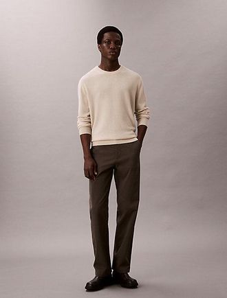 Calvin Klein Jersey Cl&aacute;sico De Cashmere