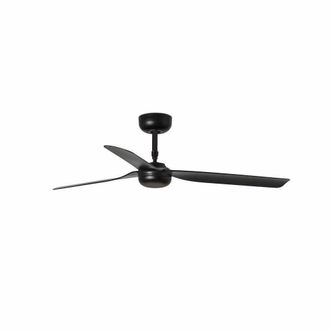 Netlighting Punt Black 3 Blade Ceiling Fan With DC Motor