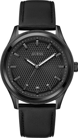 Guess Dex Mens Black Watch GW0846G3 Leather - One Size