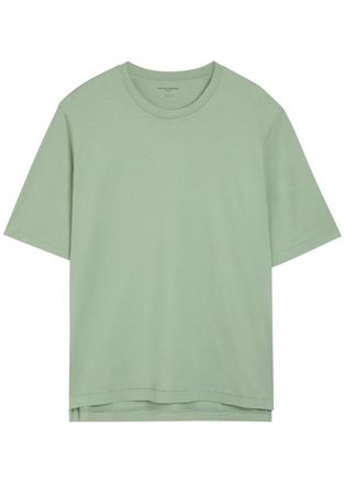 Officine G&eacute;n&eacute;rale Bara Cotton T-shirt - Light Green - XL