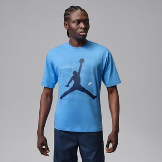 Nike Jordan Mens Jordan Graphic T-Shirt in Blue | IF3073-412