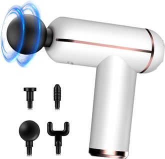 OEM Pistola De Masaje De Tejido Profundo Port&aacute;til, Pistola De Masaje Muscular El&eacute;ctrica Inal&aacute;mbrica De 6 Velocidades, S&uacute;per Silenciosa, Para Aliviar El Do