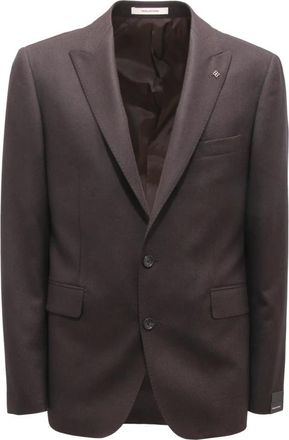 Tagliatore Heren, Jassen, Bruin, Maat: XL Wol