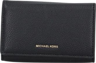Michael Kors Jet Set Grote Portemonnee - Dames - Portefeuilles - Zwart - ONE Size - Leer - Accessoires
