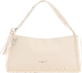 Desigual Gallium Leiria Bag - Dames - Handtassen - Beige - ONE Size - Leer - Tassen