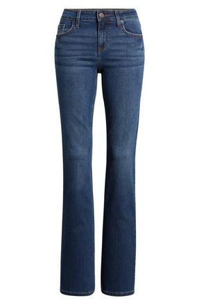 YMI Jessie Mid Rise Bootcut Jeans in Dark Blue at Nordstrom, Size 11