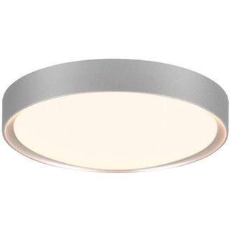 Trio clarimo plafoniera led 18W &middot; 1x 1850lm, 3000K bagno con bordo alluminio D.33CM