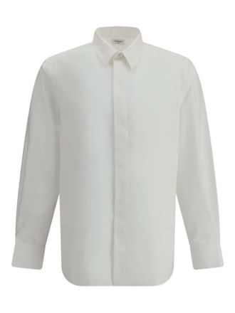 Saint Laurent White Regular Solid Shirt