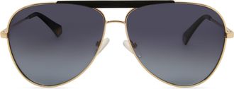 Polaroid PLD 6200/S/X Polarized RHL/WJ Mens Sunglasses Gold Size 61
