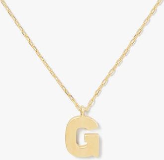 Kate Spade New York Kate Spade Fine Love Letter G Initial Pendant