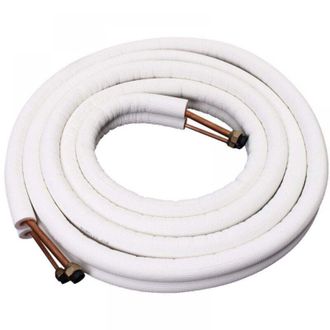 OEM Tubo De Cobre Para Aire Acondicionado - Di&aacute;metro 1/4 3/8 - Longitud 2 M - Resistente A La Intemperie - F&aacute;cil Instalaci&oacute;n