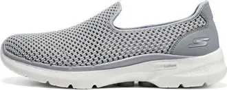 Skechers (WMNS) Skechers Go Walk 6 Shoes Grey White 896231-GRY