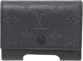 Louis Vuitton Pre-owned Wallets, female, Black, Size: ONE SIZE Pre-owned Canvas Wallet
