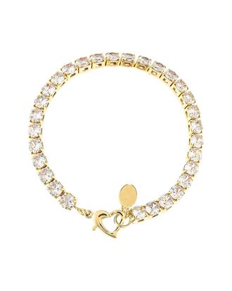 Rivka Friedman 18K Plated Cz Stackable Bracelet