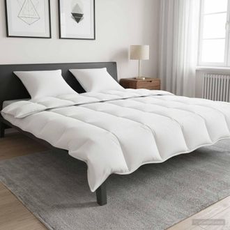 vidaXL Vidaxl Set Di Piumoni 2 Pz 200 X 220 Cm Estate 150 Gsm Fibra Di Bamb&ugrave;