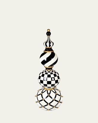 MacKenzie-Childs Courtly Check Trophy Topiary