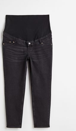 H&M MAMA Slim Ankle Jeans - Schwarz
