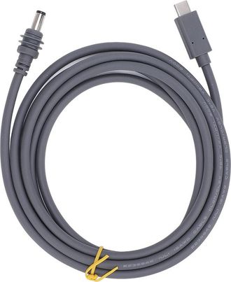 OEM Cable De Alimentaci&oacute;n De Tipo C A Cc, 5 M (49,2 Pies), Conector Cil&iacute;ndrico De 20 V Y 5 A, Compatible Con Cargadores Pd De 100 W, Resistente Al Agua Pa