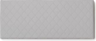 Talamo Italia Cabecero De Cama Cleopatra, Cabecero En Polipiel En La Pared, 100% Made In Italy, Adecuado Para Cama Doble, 170x60cm, Blanco,, Con Embalaje Reforzado 