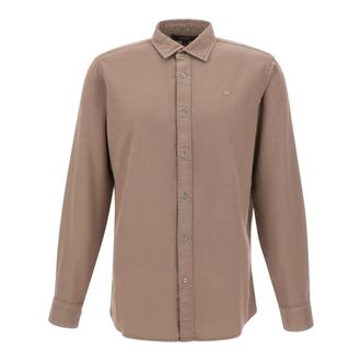 G-Star Clean Regular Shirt - Heren - Casual Overhemden - Bruin - XL - Katoen - Overhemden